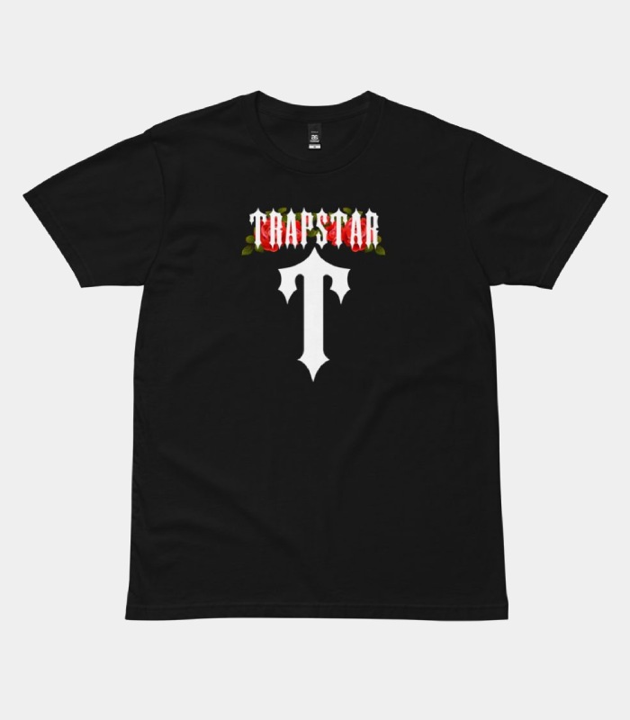 T For Trapstar Rose T Shirt 2