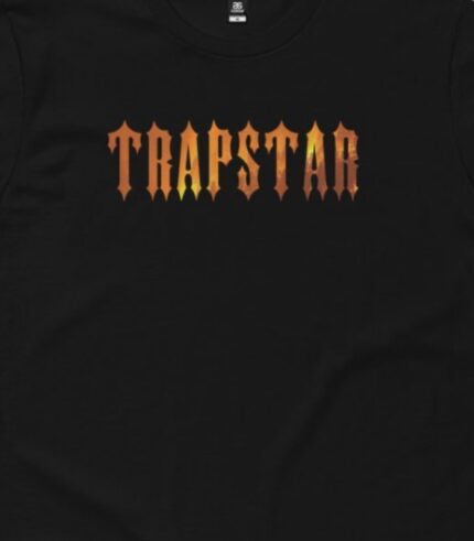 Trapstar Fire T Shirt Black 2