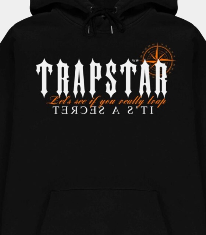 Trapstar X Central C Hoodie Black 1