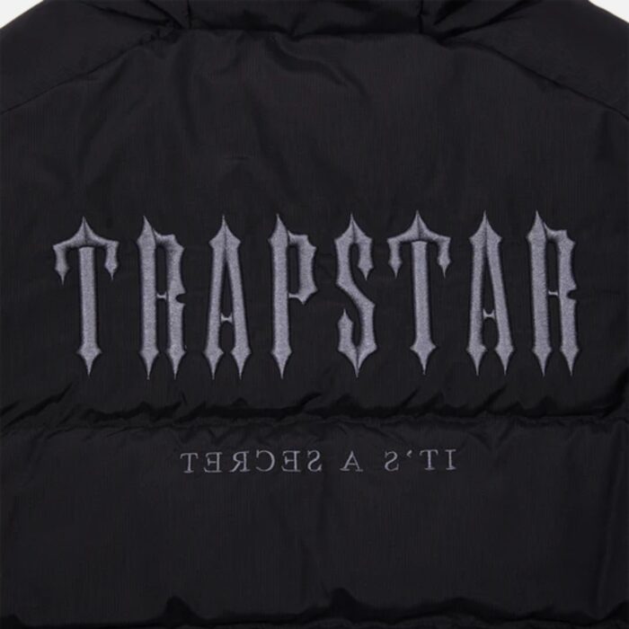 Black Trapstar Decoded Jacket For Womens 2