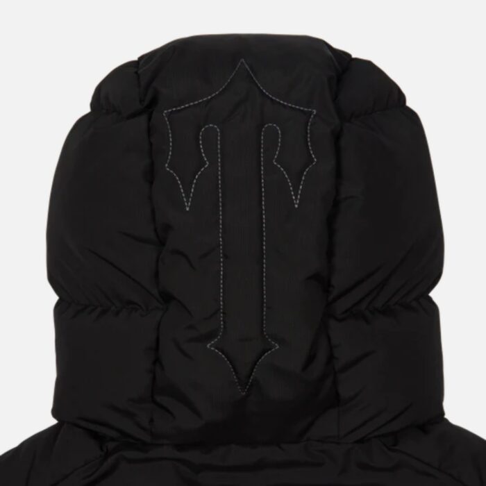 Decoded Hooded Puffer Black Trapstar Jacket 1