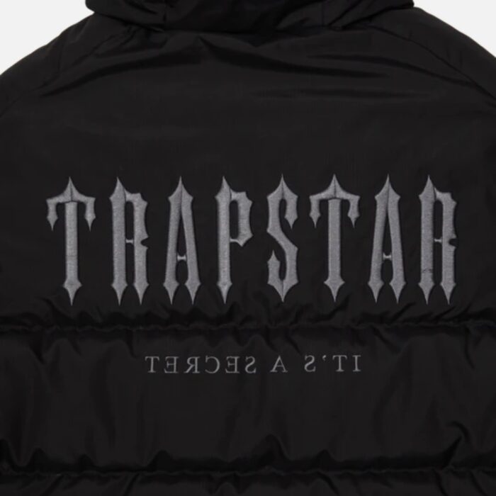 Decoded Hooded Puffer Black Trapstar Jacket 2