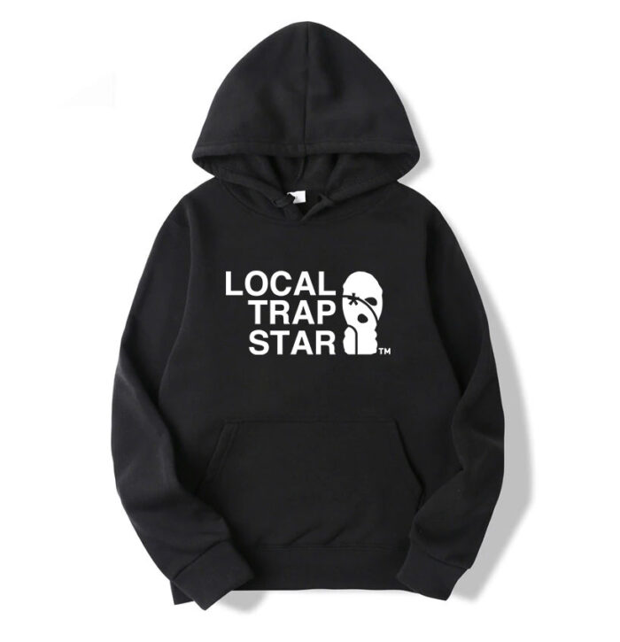 Local TrapStar Black Hoodie