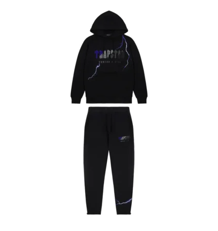 Trapstar Chenille Decoded Hoodie Tracksuit Lightning Edition
