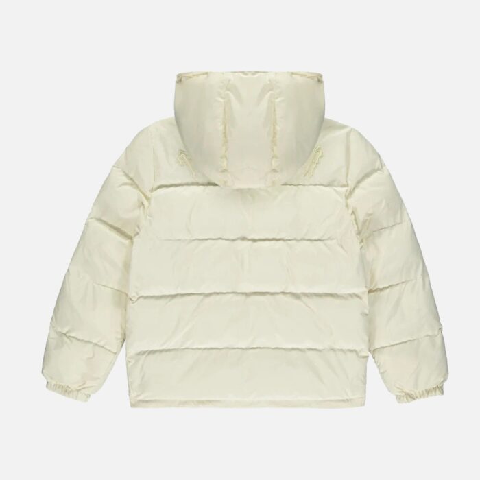 Trapstar Decoded Hooded Puffer Jacket Cream 2