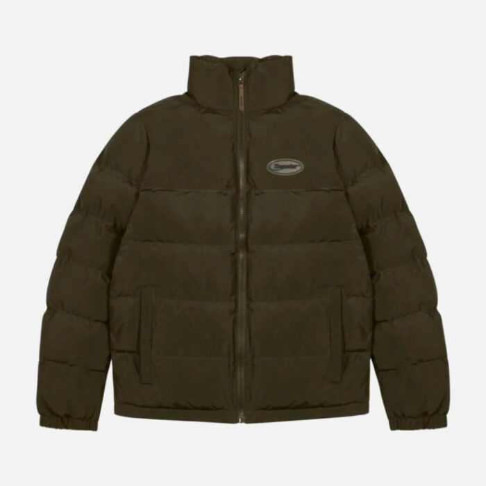 Trapstar Hyperdrive Puffer Coat Olive 2