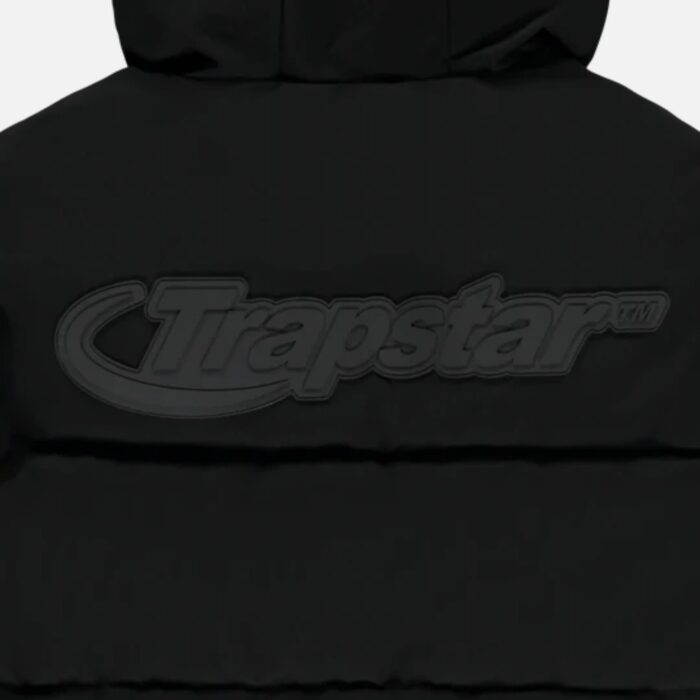 Trapstar Hyperdrive Technical Puffer Jacket Black 2