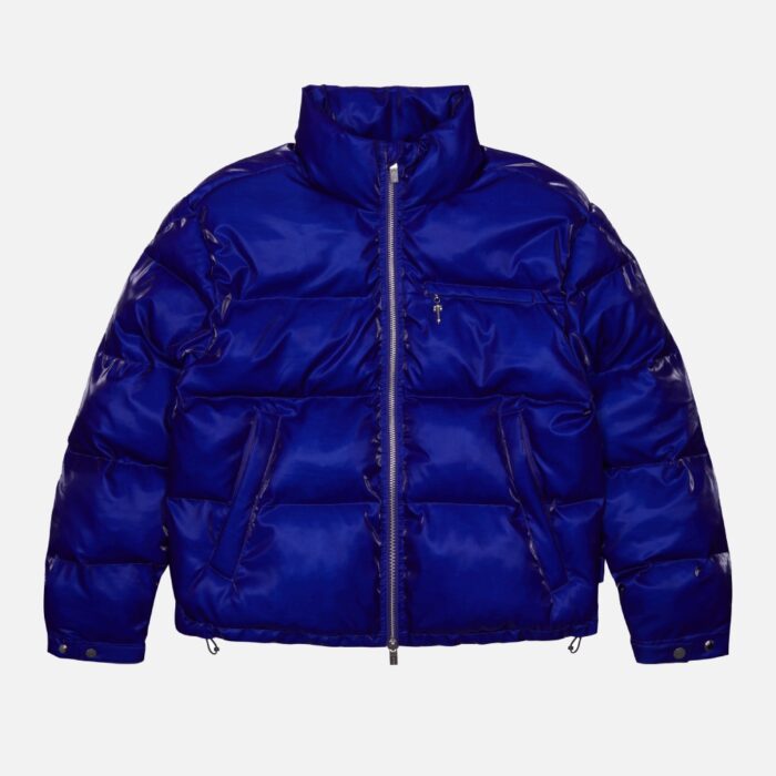 Trapstar Irongate T Puffer Coat Shiny Blue 4