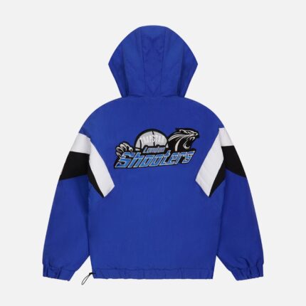 Trapstar Shooters 14 Zip Pullover Coat Blue 2