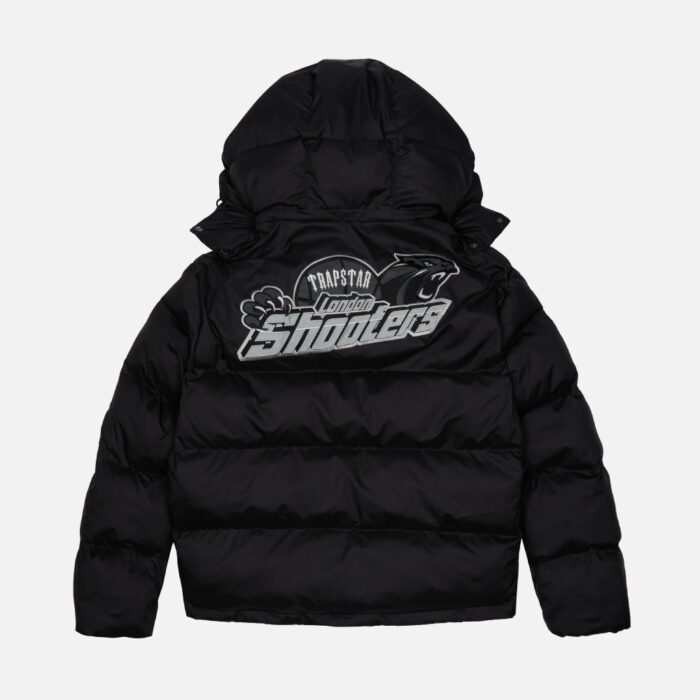 Trapstar Shooters Puffer Jacket Black 6