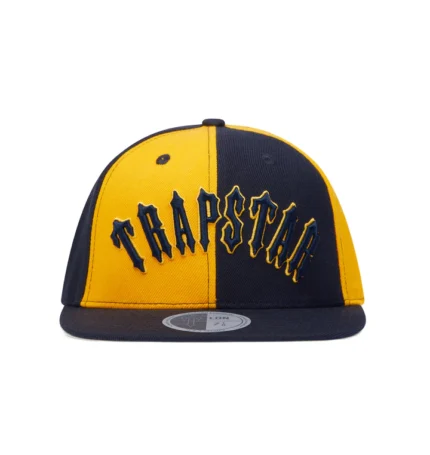 Trapstar Irongate Hat Arch Fitted – NavyYellow (5)