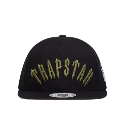 Trapstar Irongate Hat Arch Snapback – BlackOlive (5)