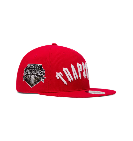 Trapstar Irongate Hat Arch Snapback – REDWHITE (5)